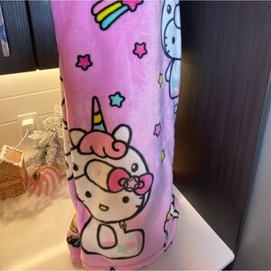 Hello Kitty Unicorn Blanket